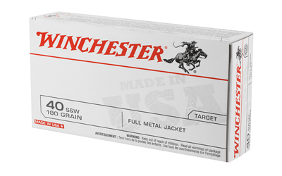 WIN USA 40SW 180GR FMJ 50/500 - Image 3