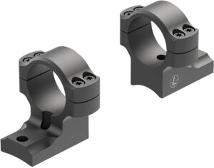 Leupold 171098 BackCountry Ring Mount Matte Black Remington 700