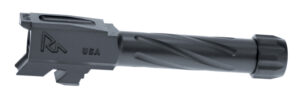 Rival Arms RA20G302D Precision V1 Match Grade 9mm Luger Compatible w/Glock 43 3.41" Fluted Threaded PVD Stainless Steel