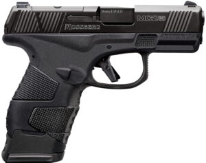 Mossberg 89025 MC2sc Sub-Compact 9mm Luger 3.40" 14+1,11+1 Matte Black DLC Stainless Steel with Optics Cut Aggressive Textured Black Polymer Grip (No Safety)