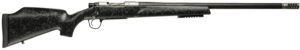 Christensen Arms 8011000100 Traverse 22-250 Rem 4+1 24" Threaded Barrel, Natural Stainless, Black with Gray Webbing Stock