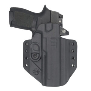 C&G Holsters 0286100 Covert OWB Black Kydex Fits Sig P320 Right Hand