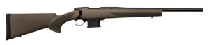 Howa HMA60804G M1500 Mini Action Compact 6mm ARC 5+1 20" Black Steel Barrel, Black Drilled & Tapped Steel Receiver, OD Green Fixed HTI Synthetic Stock, Right Hand