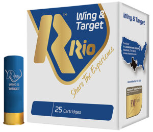 Rio Ammunition WT288 Wing & Target  12Gauge 2.75" 1oz 8Shot 25 Per Box/10 Case