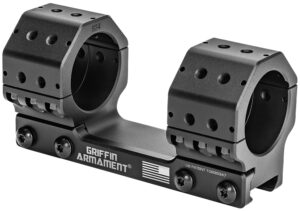 Griffin Armament GSM135H34MM GPM Scope Mount/Ring Combo Black 34mm Tube