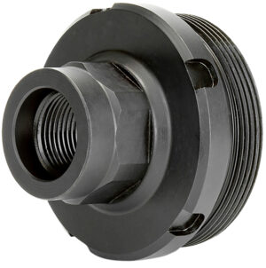 Griffin Armament DT1375X24-1/2X28 Thread Adapter 1/2"x28 17-4 Stainless Steel Nitride Black