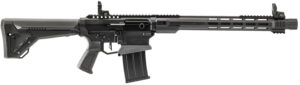 Gforce Arms GF12HMRB MKX3 12-Hammer 12 Gauge Semi-Auto 3" 5+1 18.50" Black Steel Barrel, Black Anodized Aluminum Receiver, Fixed Synthetic Stock