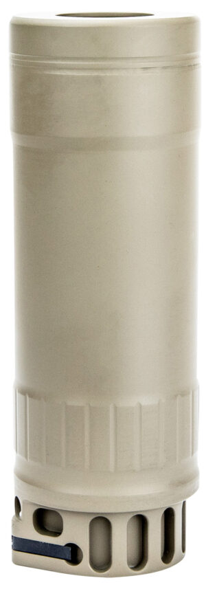 Kgm Suppressors RS-R556A1-QD-FDE R556A1 6mm/5.56 NATO FDE Nickel Alloy/Stainless Steel 1/2"x28