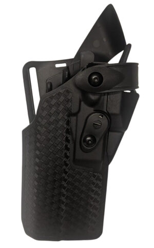 Safariland 7360RDS8325481 7360RDS 7TS Black Compatible w/ 17 Gen5, SureFire X300U, Basketweave Finish, Right Hand