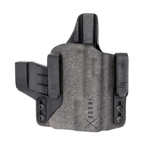 Safariland INCOG0270A7CX161 Incog X  IWB Gray Cordura Fits FN 509 Belt Clip Mount, Right Hand