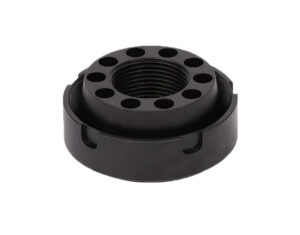 SilencerCo AC4745 Charlie Direct Thread Mount Fits M13x0.75 Stainless Steel Oxide Black