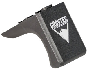 GrovTec US Inc GTHM321 G-Stop Reversible Hand Stop Black Anodized Aluminum