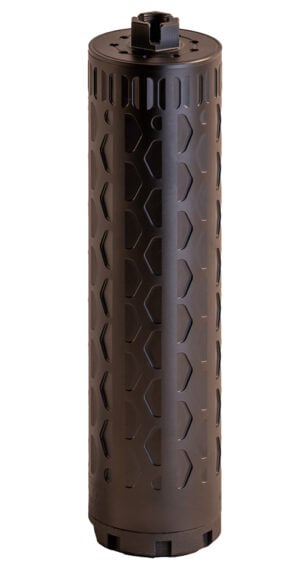 Boe Suppression BOE-TI-30-6 MOD1 30 Cal 1.75" Black Titanium 1.375"x24