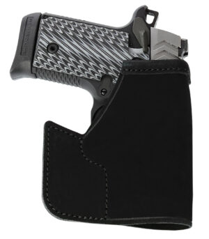 Galco PRO648B Pocket Protector  Black Steerhide Fits S&W Bodyguard 2.0 Ambidextrous