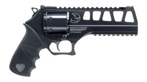 Chiappa Firearms 340350 Rhino 60DS L Frame 44 Mag 6 Shot 6" Black Steel Barrel & Cylinder, Black Alloy Frame, Black Hogue Rubber Grip