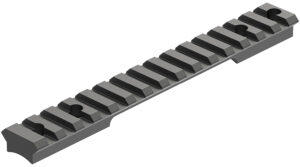Leupold 187345 BackCountry Cross-Slot Base Black Aluminum Fits Savage 110 Short Action 20 MOA