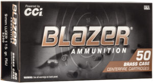 BLAZER BRASS 9MM 115GR FMJ 50/20