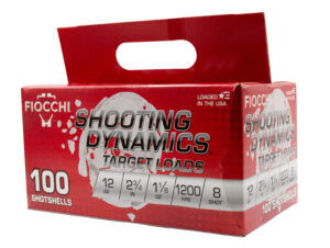 FIO SHOOTING DYNAMICS 12GA 2.75 #8 100/2