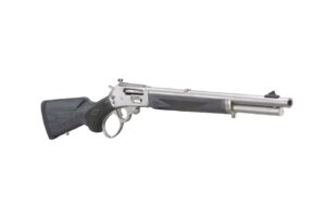 Marlin 1895 Trapper Lever Action Rifle, 45-70, 16", 5RDS, Stainless, Threaded Barrel, Big Loop
