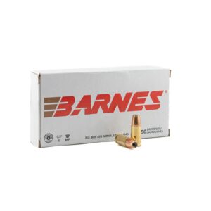 Barnes Defense Sierra JHP Handgun Ammunition 9mm Luger 115gr JHP 1135 fps 50/ct