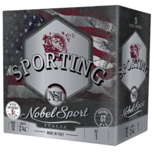 Nobel Sport Due Sporting Shotshells 12 ga 2-3/4 1 oz 1315 fps #7.5 25/ct