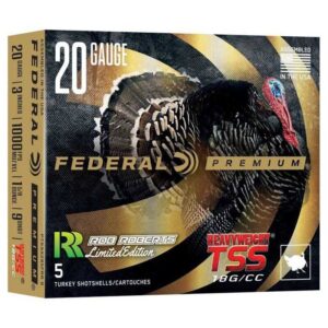 Federal Heavyweight TSS Rob Roberts Special Edition Shotshell 20ga 3" 1-5/8oz 1000 fps #9 5/ct
