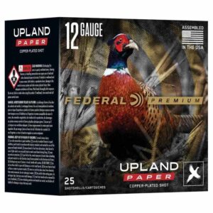 Federal Premium Upland Paper Shotshells 12ga 2-3/4" 1-1/4oz 1330 fps #5 25/ct