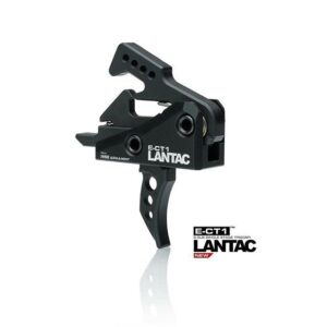 Lantac E-CT1 Single Stage Trigger 3.5 lb Curved Black
