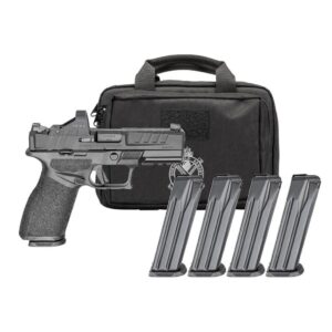 Springfield Gear Pac Echelon 4.0 FC Low Capacity Handgun 9mm Luger 10rd Magazines(4) 4" Barrel U-Dot Fixed & Green Dot Optic & Bag