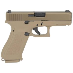 Glock V-Series Model 19x Handgun 9mm Luger 10rd Magazines (3) 4.02" Barrel FDE Austria