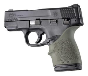 Hogue HandALL Beavertail Grip Sleeve S&W M&P Shield 45 Kahr P9/P40/CW9/CW40- Green