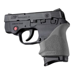Hogue HandAll Beavertail Handgun Grip Sleeve for S&W Bodyguard 380/Taurus TCP & Spectrum Slate Grey
