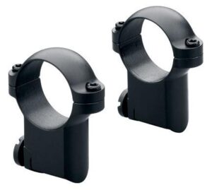Leupold 2-Piece Solid Steel Ringmounts - Ruger M77 30mm Medium Matte Black