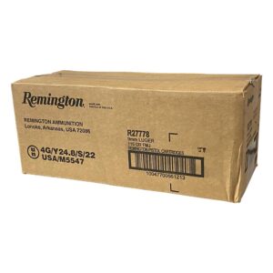 Remington Range Handgun Ammo 9mm Luger 115gr FMJ 1145 fps 1000/ct Case (20-50ct Boxes)