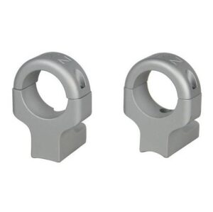 DNZ  Game Reaper 2     2-Piece Ringmount (2 screws) - 1" High Silver Fits Howa 1500 Mossberg 100ATR 4X4 MVP Weatherby Vanguard Remington 7007217227