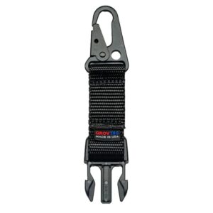 GrovTec Snap Hook Buckle Accessory Black
