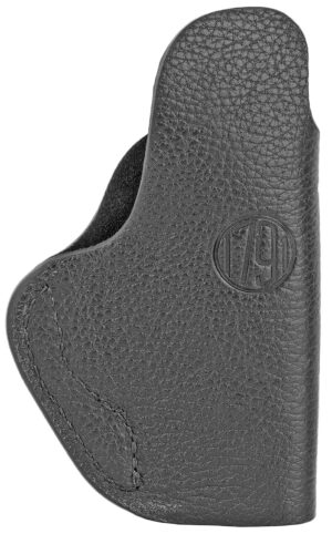 1791 Gunleather SCH1NSBL SCH IWB Size 01 Night Sky Black Leather Belt Clip/Ruger LCP/Sig P938/Walther PPK Left Hand