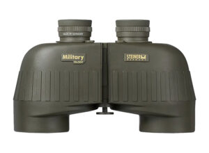 Steiner 2663 M1050 Laser Protection Filter 10x50mm SUMR Military Ranging Reticle Floating Prism Sports-Auto Focus, OD Green Makrolon w/Rubber Armor