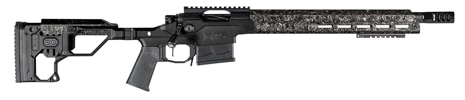 Christensen Arms 8010301500 Modern Precision 223 Rem 20" Threaded Carbon Fiber Barrel 5+1, Black Nitride Finish, Black Anodized with Folding Stock, Polymer Grip