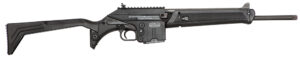 Kel-Tec SU16CBLK SU-16 Sport Utility Carbine 5.56x45mm NATO Caliber with 16" Barrel, 10+1 Capacity, Black Parkerized Metal Finish, Black Underfolding with Storage Compartment Stock Right Hand