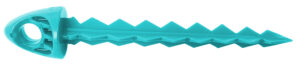 Targettack Llc Targettack Teal Green Polycarbonate Plastic 3" For Paper/Vinyl Targets 12 Pack