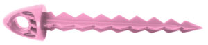 Targettack Llc Targettack Pink Polycarbonate Plastic 3" For Paper/Vinyl Targets 12 Pack
