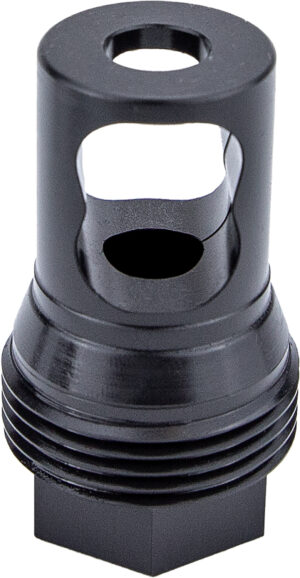 Kgm Suppressors A-TMB50-S-3 R50T Taper Muzzle Brake Black Nitride Steel M24x1 Threads