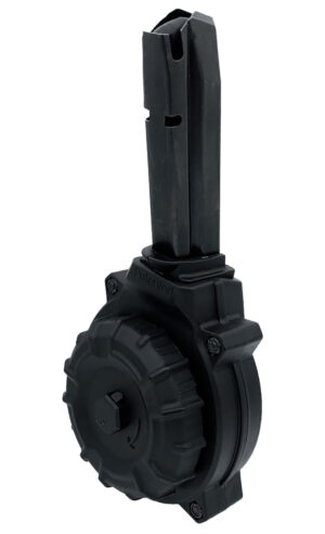 ProMag DRMA64 50rds Drum 40 S&W Black Polymer