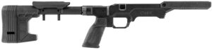 Mdt Sporting Goods Inc 114648BLK The Worker LSS Gen3 Black Fits Remington 700 Long Action