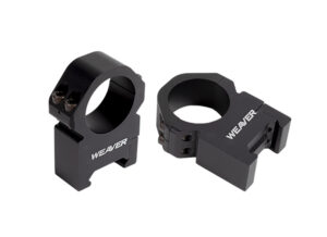 Weaver Mounts 48384 Precision Black Aluminum 1" Tube Extra Extra High