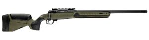 Savage Arms 32630 110 Core Predator Full Size 204 Ruger 10+1 22" Medium Heavy Fluted Barrel, Arca Rail Forend, Hunter Green AccuStock w/AccuFit V2 Synthetic Stock, Left Hand