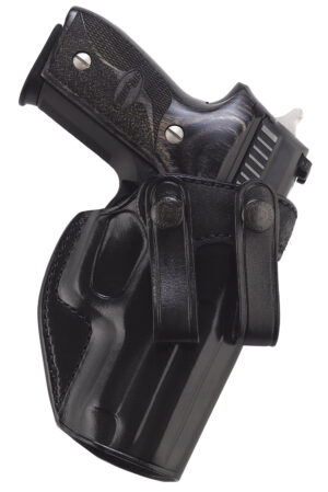 Galco SUM822B Summer Comfort IWB Black Leather Belt Loop Fits Sig P320 Compact Fits Beretta APX Fits Sig M18 Right Hand