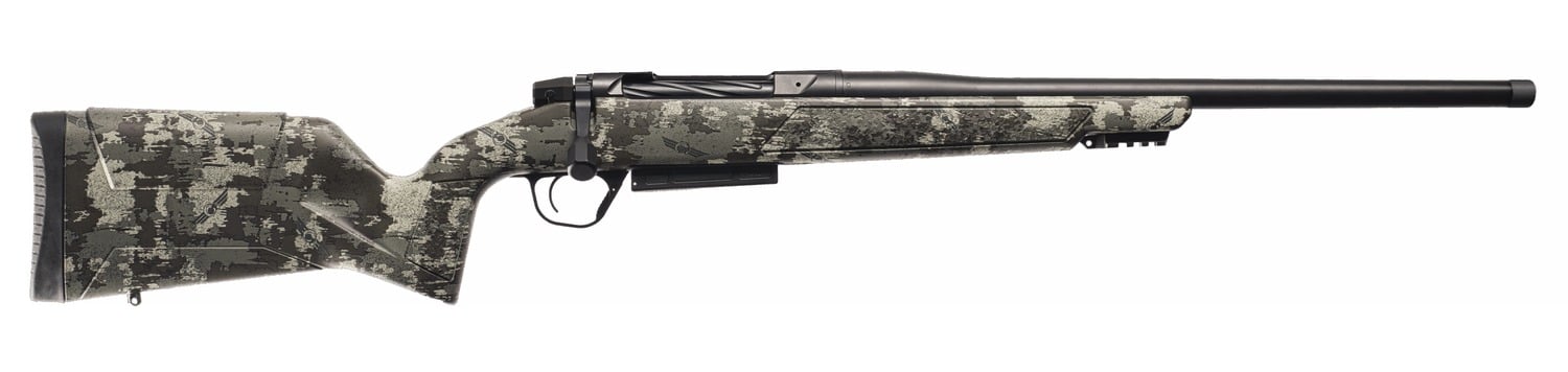 Christensen Arms 801-15037-02 Evoke Hunter 7mm BC 4+1 16.25" Black Cerakote Threaded Barrel, Receiver & Forend w/Picatinny Rail, Brush Camo Fixed Synthetic Stock