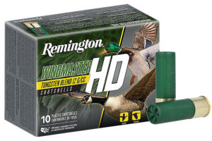 Remington Ammunition 20871 Wingmaster HD 12Gauge 3" 1 1/4oz 2Shot 10 Per Box/10 Case